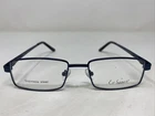 Enhance EN4123 Blue 49-17-135 Dark Metal Full Rim Eyeglasses Frame GM78 New. Price: $54.00.