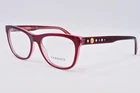 Versace Eyeglasses 3263B 5290 Transparent Red, Size 52-17-140 New. Price: $106.25.