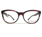 Emporio Armani Eyeglasses Frames EA3105 5389 Purple Horn Cat 54-18-140 New. Price: $83.22.