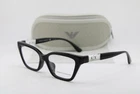 New Armani Exchange Ax 3092F 8158 Black Clear Authentic Eyeglasses 54-16. Price: $125.16.