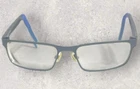 Nike Men's Eyeglasses 8131 008 Matte Black Rectangular Frame 53-17-140 Blue Pre-owned. Price: $49.99.