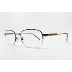 Capri Eyeglasses Mens Coffee Brown Semi Rimless FX6 53-20-145 Pre-owned. Price: $39.99.