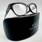 Armani Exchange Ax 3026 / 8159 Eyeglasses 52-17-140MM Brown 100% Original New. Price: $43.48.