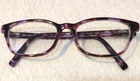Jones New York Eyeglasses Frames J228 50-16-135 Purple Tortoise Petite No Lenses Pre-owned. Price: $15.00.