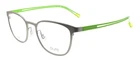 Airlock Pure P-4014 074 Eyeglasses Frames Titanium 50-19-145 Gunmetal / Green New. Price: $64.17.