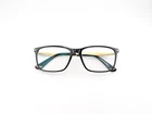 Police Eyeglasses Frames Only, VPL986K COL.0700, 55-17-145, Black/gold Pre-owned. Price: $39.99.