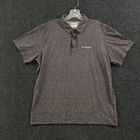 Columbia Polo Shirt Men's Large Gray Omni-wick Golf Performance Short Sleeve Pre-owned. Price: $12.99.