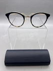 Warby Parker Faye 4710 50/22/140 Italy Black Gold Eyeglasses & Case FR4 Pre-owned. Price: $51.18.