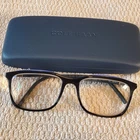 Cole Haan CH4030 015 Black Blue Eyeglasses- Frames Only & Case 55-17-140 Pre-owned. Price: $34.00.