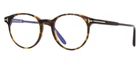 Tom Ford FT5695FB/V 052 Eyeglasses Brown Havana Frame 51MM New. Price: $199.99.