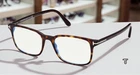 Tom Ford FT5831 052 Dark Havana Blue Block Lens 51 Mm Men's Eyeglasses New. Price: $199.00.