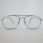 Stetson ZF-702 Aviator Eyeglass Frames Gunmetal Double Bridge 58-16-150 Mens Pre-owned. Price: $31.99.