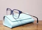Tiffany & Co. TF2177 8266 Blue Women Square Demo Lens Eyeglasses Frame 54-17-140 New. Price: $139.95.