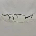 Brooks Brothers BB306 1160-S Eyeglass Frame Half Rim Silver 47-20-140 Pre-owned. Price: $19.50.