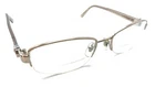 Versace Mod 1187-B 1052 Gold Tan Half Rim Eyeglasses Frames 51-17 135 Italy Pre-owned. Price: $84.99.