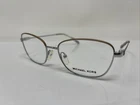 Michael Kors MK3027 (key Largo) 1153 52/16 140 Taupe/silver Women Eyeglasses New. Price: $24.00.