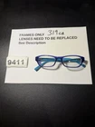 Converse Eyeglasses Frames K007 Blue Purple 46-15-125 Full Rim Pre-owned. Price: $19.47.