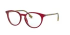 Burberry BE2318 3859 51 Red Round Women's Eyeglasses Optical Frame New. Price: $169.99.