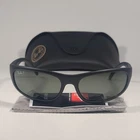 Ray-ban Predator Polarized Sunglasses Matte Black Green Lens RB4033 601-S/48 New. Price: $129.99.