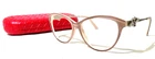 Swarovski Eartha 5119 Eyeglass Frame 54-14-140 Pink & Silver Eyewear Crystals Pre-owned. Price: $89.99.