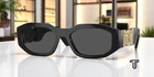 Versace VE4361 GB1 87 Black Grey 53 Mm Unisex Sunglasses New. Price: $139.00.