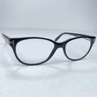 Tom Ford Eyeglasses Frames TF5292 005 Black Blue Striped Cat 53-16 140 Italy Pre-owned. Price: $59.00.