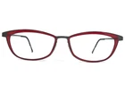 Lindberg Eyeglasses Frames 9701 U9 Grey Clear Red Rectangular Full Rim 53-16-135 New. Price: $246.37.