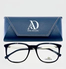 Lacoste L2880 424 Blue Silver Unisex Square Full Rim Eyeglasses 54-19-145 B:44 New. Price: $49.99.