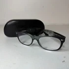 Ray-ban Eyeglasses Frame Rb 5184 5215 52-18 145 Black Gray Crystal New Wayfarer Pre-owned. Price: $39.99.