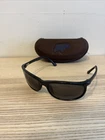 Maui Jim Vtg Typhoon MJ-120-02 Sunglasses Black Unisex With Case Pre-owned. Price: $75.00.