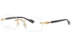 New Gucci GG1221O-001 Eyeglasses 56MM 100% Authentic. Price: $305.51.