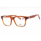 Lacoste Unisex Eyeglasses Blonde Havana Plastic Square Full Rim Frame L2933 218 New. Price: $50.50.