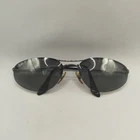 Vintage Ray-ban RB3155 004/82 57 16 Sunglasses Frame Only Top Oval Black Chrome Pre-owned. Price: $29.99.