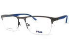 Fila Frame Satin Gunmetal Blue 54MM Semi Rimless Eyeglasses VFI030 0627 New. Price: $68.30.