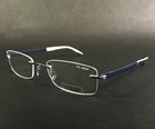 Silhouette Eyeglasses Frames 7773 40 6057 7779 Blue Gray Waterdrops 53-19-145 New. Price: $219.99.