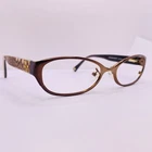 Coach Eyeglasses Sunglasses Authentic Hc 5029 Ashley 9076 Satin Brown 51-16-135 Pre-owned. Price: $32.99.