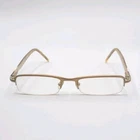 Ray Ban Eyeglasses Titanium RB8612 1051 Bronze Brown Tortoise Half Rim 50-18-140 Pre-owned. Price: $22.11.