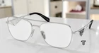 Prada B50V 1BC1O1 Silver Demo Lens 59 Mm Women's Eyeglasses New. Price: $249.00.