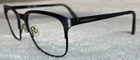 Cole Haan CH4005 (035) Gray Black Square Full Rim Eyeglasses Frames 52-18-140 Pre-owned. Price: $60.00.