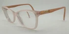 Gucci Eyeglasses Frames Only Transparent Peach 54-16-130 Pre-owned. Price: $48.88.