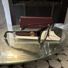 Gucci Black Green Red Square Plastic Full Rim Eyeglasses Frames Unisex Designer New. Price: $179.95.