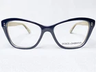 New Dolce & Gabbana DG3249 2955 Womens Black Gold Eyeglasses Frames 51/16 140. Price: $196.99.
