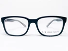 New Armani Exchange AX3029 8182 Mens Black Rectangle Eyeglasses Frames 54/17 140. Price: $59.99.