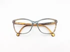 Carolina Herrera Eyeglasses Frames Only VHE717K COL.0844, 54-16-140, Green/brown Pre-owned. Price: $44.99.