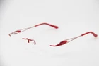 New Charmant 10962 Red Pink Titanium Gunmetal Eyeglasses Frames 53-17. Price: $133.56.