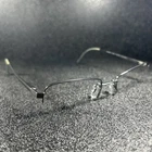 New Charmant Aristar Eyeglasses AR16265 505 Chrome Gray 51-19-145 Half Rim. Price: $38.99.