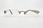 Marchon Eyeglasses Airlock 2 AL800/65 013 49 18 135 Rimless Frames 17901 Pre-owned. Price: $34.99.