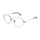 Gucci GG1125OA 003 Shiny Silver 53MM Eyeglasses New Authentic. Price: $268.79.
