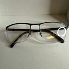 Oga Morel 10089O Brown MD12 Semi Rim Metal Optical Eyeglasses Frame 57-19-145 Pre-owned. Price: $49.99.
