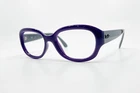 Ray-ban Rb 4198 6046/71 55-18 3N Violet Sunglasses Frames 13291 Pre-owned. Price: $34.99.